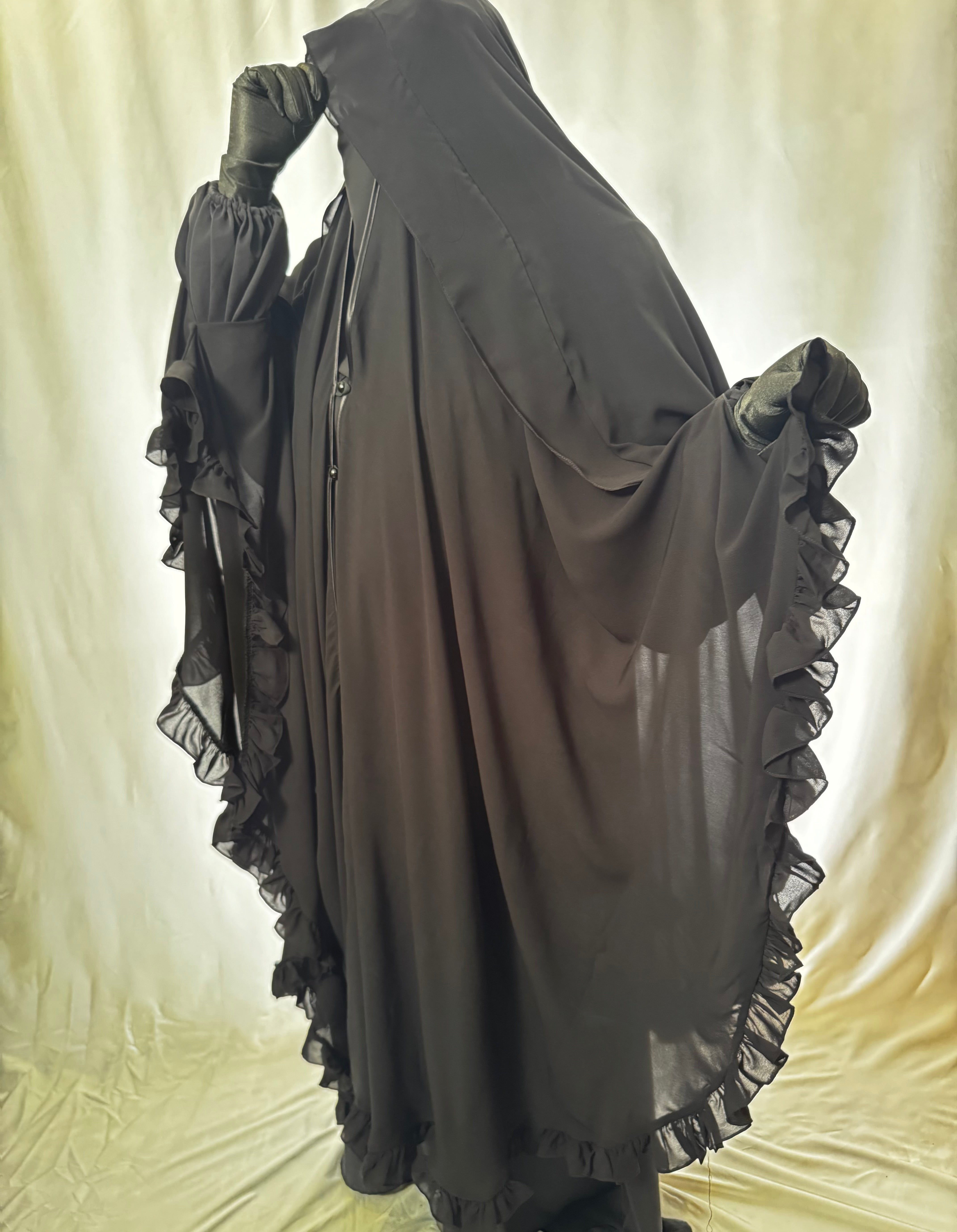 Ruffle cape – CloakedNKhayr