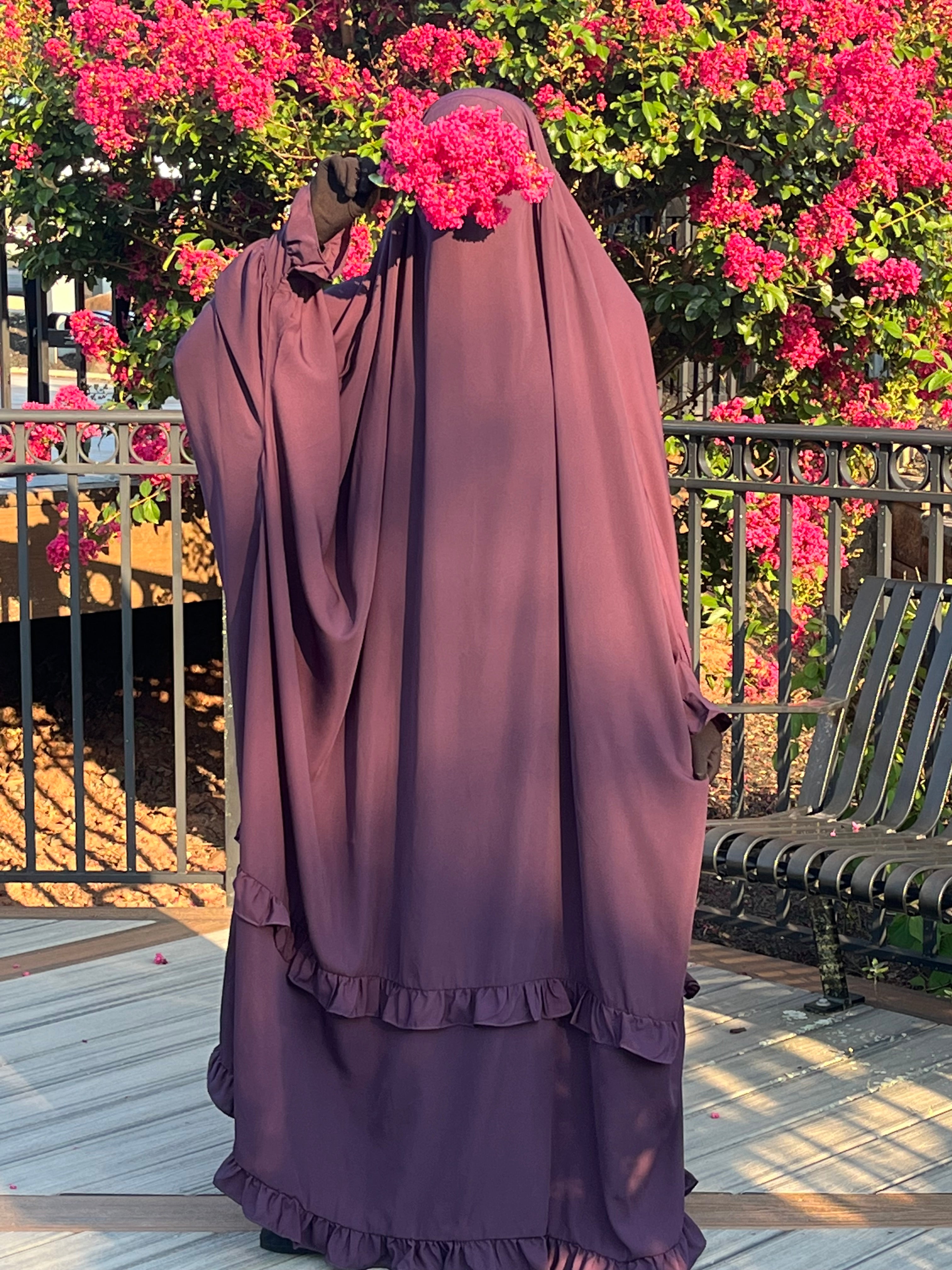 Zakiyyah Ruffled Jilbab